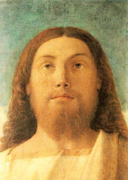 BELLINI, Giovanni Head of the Redeemer beg Sweden oil painting art